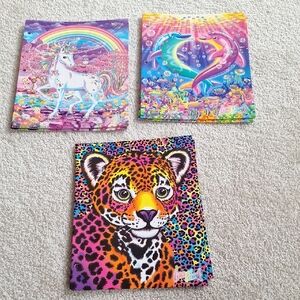 Colorful Animal and Fantasy Art Prints Set
